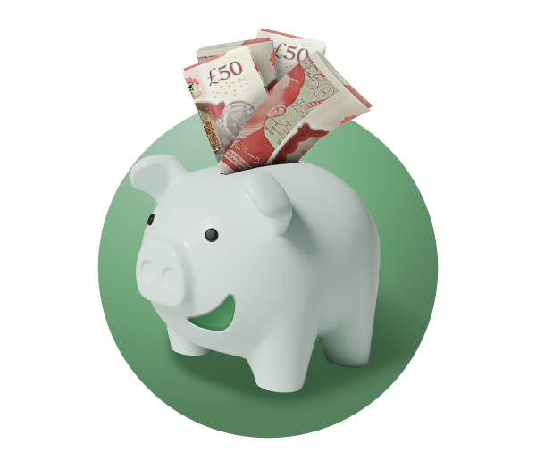 Piggy bank icon